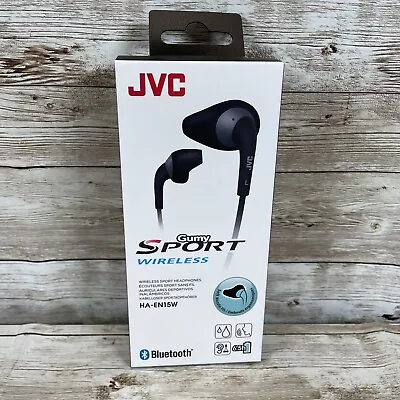 New JVC Gumy SPORT Wireless Sport Headphones Bluetooth HA-EN15W. Free Shipping  • $16.95