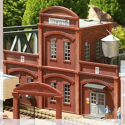 PIKO G Scale ~ New 2024 ~ Brewery Main Building ~ Building Kit ~ 62014 • $271.99