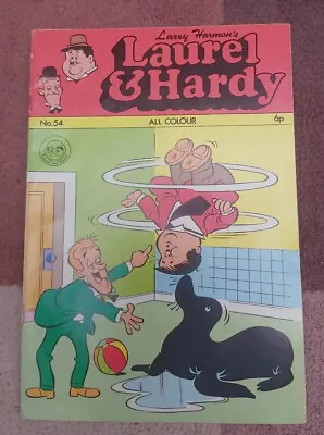 Larry Harmons Laurel And Hardy All Colour No 54 • £3