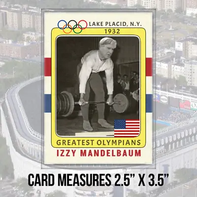 Izzy Mandelbaum Seinfeld 1932 Retro Style Olympic Trading Card Art ACEO • $5.79