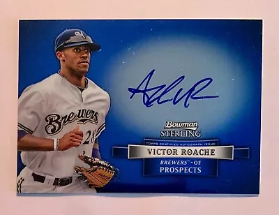Victor Roache 2012 Bowman Sterling Autographed Signed Card #bsap-vr • $4