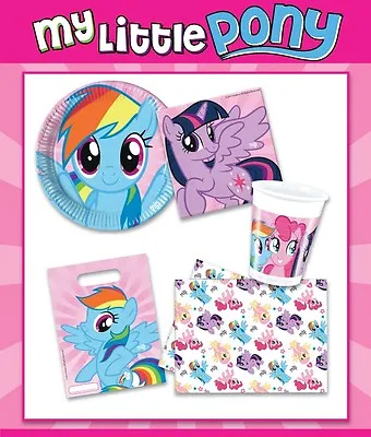 MY LITTLE PONY Girls Birthday Party Supplies Tableware Decorations • £5.95