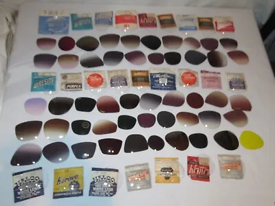 Vintage Aviator Sunglass Lens Lot Sunglasses Unused Lenses Eyeglasses (m726) • $46.24