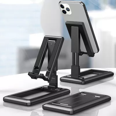 Foldable Adjustable Universal Desk Stand Holder For Mobile Phone Tablet  • $5.27