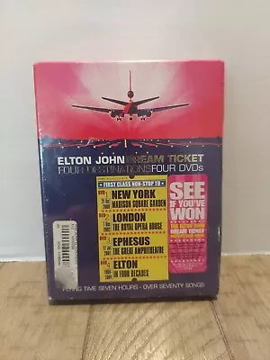 Elton John - Dream Ticket (DVD 2005 4-Disc Set) • $12.55