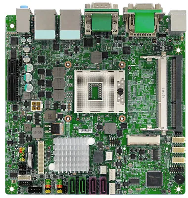 Intel Mobile QM67 HDMI DVI D-SUB 4 SATA RAID 12V Socket 989 Mini ITX Motherboard • $34.99