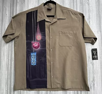Steady Clothing Shirt Men’s XL Rockabilly Atomic Lounge Tiki Bowling New W Tags • $42.88