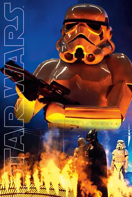 Star Wars: The Empire Strikes Back - Movie Poster (Stormtrooper & Darth Vader) • $12.99