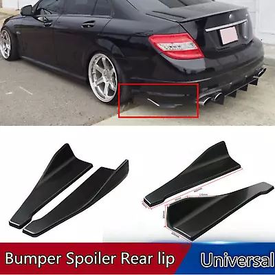 Car Rear Bumper Spoiler Lip Diffuser Splitter Canard Protector For Mercedes • $19.99