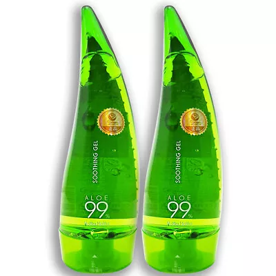 Holika Holika Aloe 99% Soothing Gel 250ml (2 Pack) (NEW) [Free USA Shipping] • $17.99