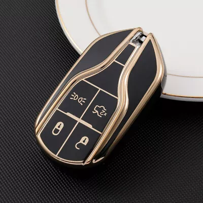 Luxury Soft Smart Key Fob Case Cover For Maserati Levante GT Quattroporte Ghibli • $12.09