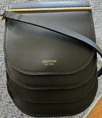 $88 • Buy Oroton Lotte Crossbody Bag Black