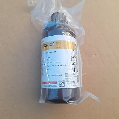 Mimaki LUS-120 UV Curable Ink 1L Bottle LUS12-CL-BA  Clear Exp: 1/18/24 • $85