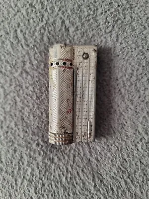 Vintage Metal IMCO Junior 6600 Lighter Vienna Austria 1955 Sparks Up No Petrol • £49.99