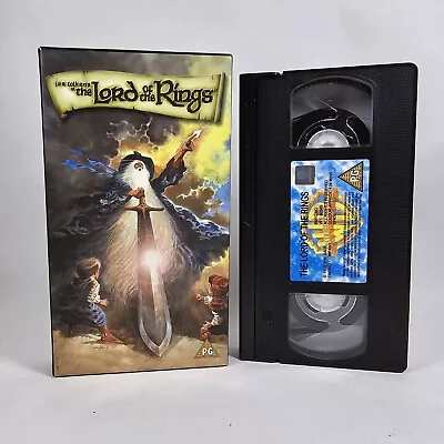Lord Of The Rings Animated VHS Video Cassette Tape 2001 Warner Home Video • £8.99