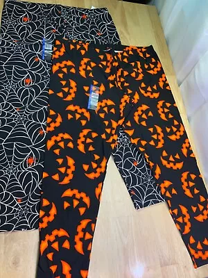 New Junior’s NOBO Halloween Ankle Leggings -Cool Designs—YOU PICK!!* • $11.99