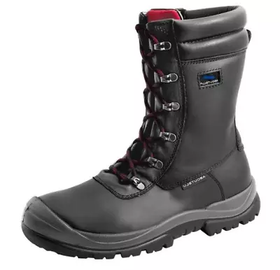 Mens Aboutblu Ranger Safety Work Boots With Side Zip Toe Cap And Midsole Shoes • £79.99