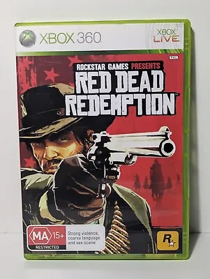 Red Dead Redemption (Microsoft Xbox 360 2010) PAL Complete W/Map & Manual Free • $23.50