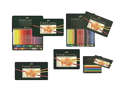 Faber Castell Polychromos Pencils Tins Of 12 24 36 60 And 120 - Genuine • $32.31
