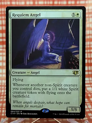 Requiem Angel NM Commander MTG Magic The Gathering White English Card • $1.71