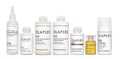 OLAPLEX No 0 3 4 5 6 7 8 Shampoo Conditioner Treatment Hair Oil Bundle FULL SET • $329