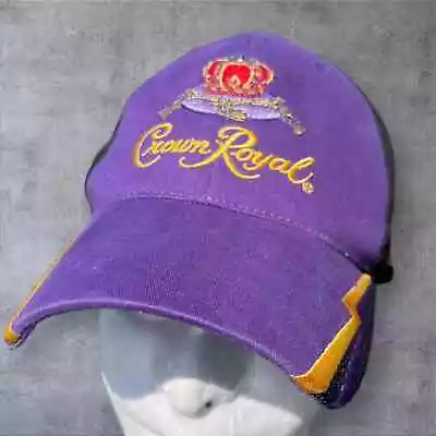 Vintage Nascar Crown Royal Hat Purple Mens • $20