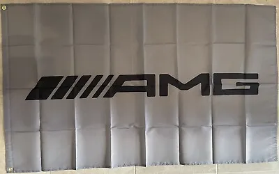 AMG Logo Flag Banner 3X5 Mercedes Benz Garage Shop Man Cave • $15.29