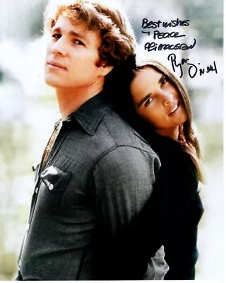 ALI MACGRAW And RYAN O'NEAL Signed 8x10 LOVE STORY Photo W/ Hologram COA • $300