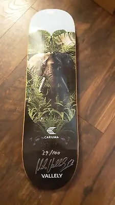 Powell Peralta Mike Vallely ELEPHANT AUTOGRAPHED Skateboard Deck BLACK #39/100  • $298.99