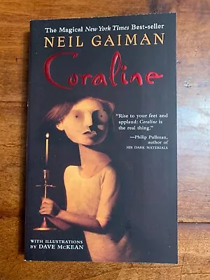 $59.99 • Buy Neil Gaiman SIGNED BOOK Coraline Mass Market Paperback