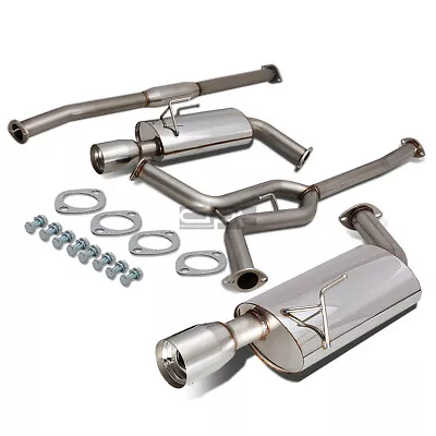 Fit 04-08 Maxima V6 A34 4 Tip Dual Muffler Performance Racing Catback Exhaust • $226.99