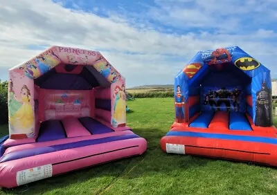 £55 • Buy 🌈 LOOK⭐Princess & Superhero Bouncy Castle Hire On Anglesey ONLY£55 For 24 Hours