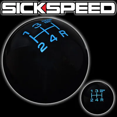 Black/blue Fing Fast Shift Knob 5 Speed Short Throw Shifter Lever 12x1.25 S03 • $25.41