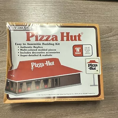 Life Like Pizza Hut Building Kit - N Scale • $50