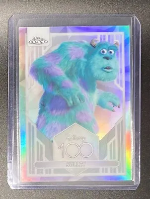 2023 Topps Chrome Disney 100 Sulley Monsters Inc Refractor 84 • $30