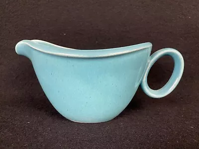 Vintage Homer Laughlin Epicure Turquoise Blue Creamer • $11.04