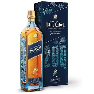 Johnnie Walker Blue Label 200th Anniversary Limited Edition 70cl Spirits • £379.99