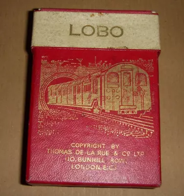 1930's LONDON UNDERGROUND CARD GAME - TUBE STATIONS - FULL SET - GOOD CONDITION • £12.50