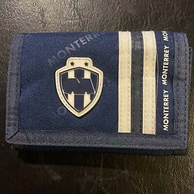 Rayados Del Monterrey Sport Soccer BiFold Wallet FUTBOL Liga Mexico NWOT Club MX • $13.99