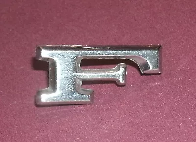 1970's Mustang II Front Or Rear Chrome FORD Letter F (1.25 ) Part # 4015016606AA • $14.99