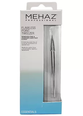 MEHAZ Flawless Pointed Tweezer MS351. Removes Fine & Ingrown Hair Fast & Easy • $14.99