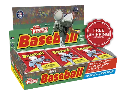 2024 Topps Heritage Baseball {101-300} Pick Your Card And Complete Your Set!🔥🔥 • $0.99