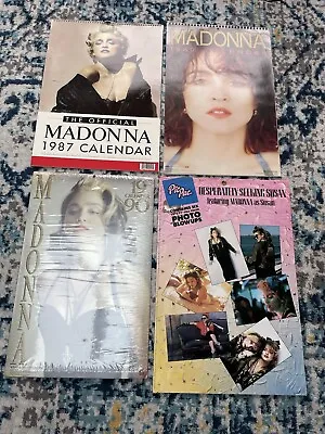 Madonna Lot Calendars Desperately Seeking Susan Posters 1985 1987 1989 1990 • $79.95