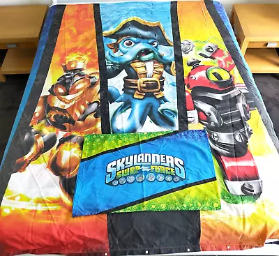 Skylanders Swap Force Single Size Doona Quilt Cover & Pillowcase Pre-Owned 2013 • $14.45