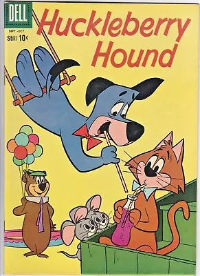 Huckleberry Hound # 7 (dell) Pixie - Dixie - Mr. Jinks - Yogi Bear • $13.95
