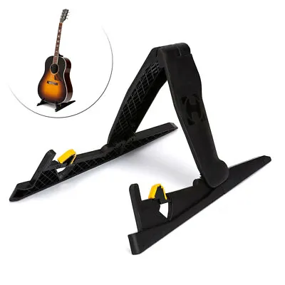 $21 • Buy Hercules EZ Foldable Acoustic/Electric Guitar Stand/Storage Rack/Holder Black