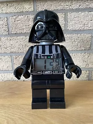 £14.99 • Buy LEGO Star Wars Darth Vader Digital Alarm Clock Black Display Figure Working.