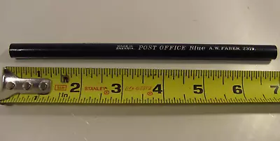 A.W. Faber Drawing Pencil Post Office Blue Vintage 2319 Bavaria Germany Rare One • $19.19