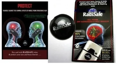 £6.95 • Buy 5x  Shield Anti Radiation Sticker For Mobile Phones Radi Safe RadiSafe