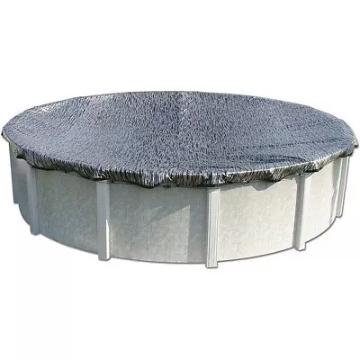 Oval Micro Mesh Above Ground Winter Pool Cover 8-Year Warranty Hinspergers Poly • $101.64